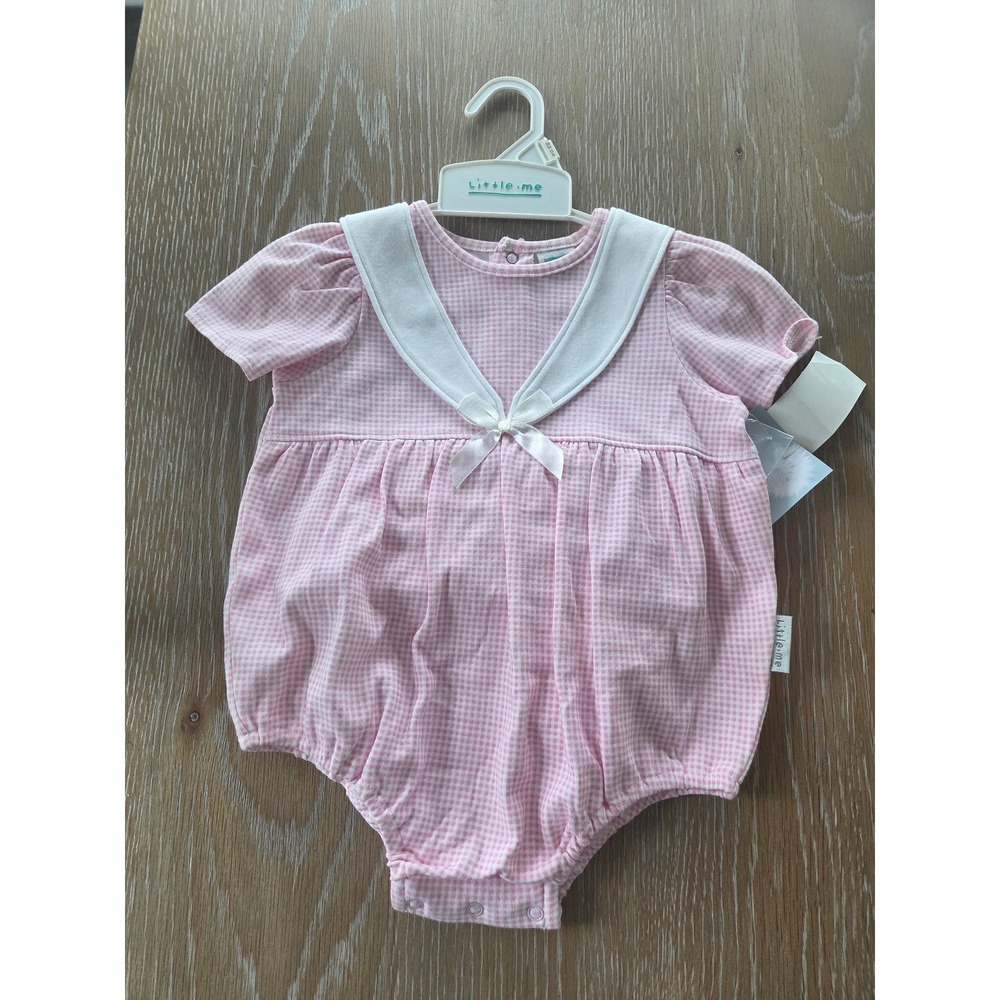 Vintage little me baby girl romper 24 mos